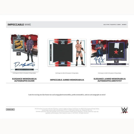 Panini - 2023 Impeccable WWE Wrestling - Hobby Box - The Card Vault