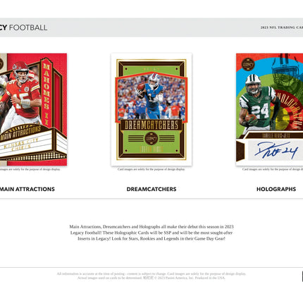 Panini - 2023 Legacy American Football (NFL) - Hobby Box - The Card Vault