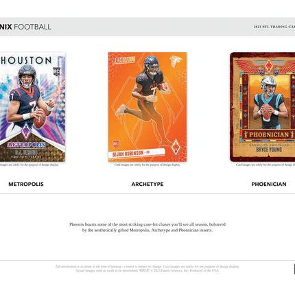 Panini - 2023 Phoenix American Football (NFL) - Hobby Box - The Card Vault
