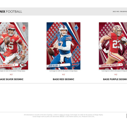 Panini - 2023 Phoenix American Football (NFL) - Hybrid H2 Box - The Card Vault