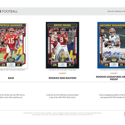 Panini - 2023 Score American Football (NFL) - Hobby Box - The Card Vault