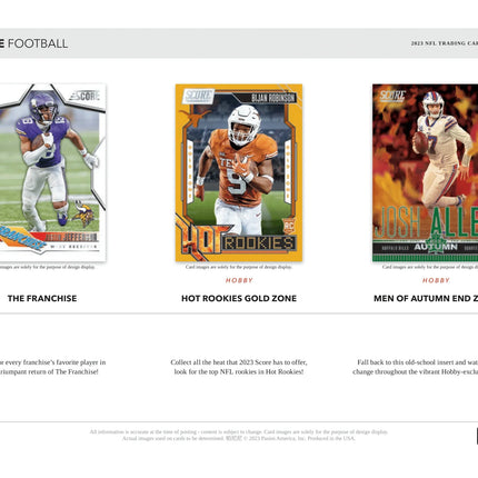 Panini - 2023 Score American Football (NFL) - Hobby Box - The Card Vault