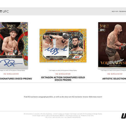 Panini - 2023 Select UFC - Hybrid H2 Box - The Card Vault