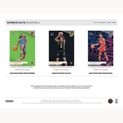 Panini - 2023/24 Donruss Elite Basketball (NBA) - Hobby Box - The Card Vault