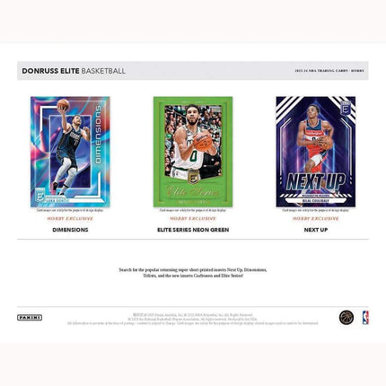 Panini - 2023/24 Donruss Elite Basketball (NBA) - Hobby Box - The Card Vault