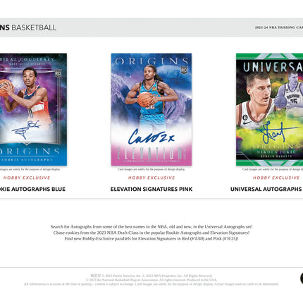 Panini - 2023/24 Origins Basketball (NBA) - Hobby Box - The Card Vault