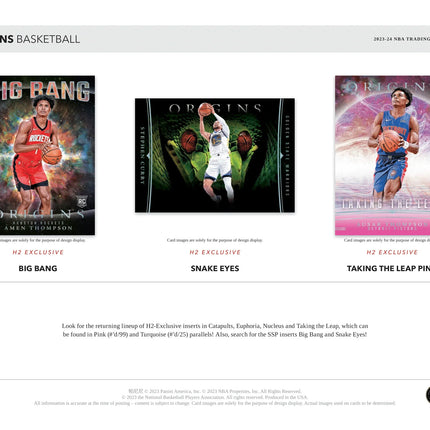 Panini - 2023/24 Origins Basketball (NBA) - Hybrid H2 Box - The Card Vault