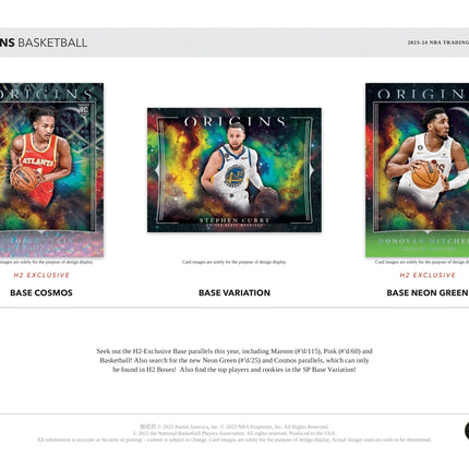 Panini - 2023/24 Origins Basketball (NBA) - Hybrid H2 Box - The Card Vault