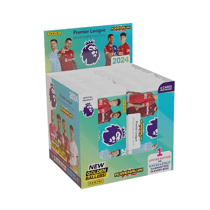 Panini - 2023/24 Premier League Adrenalyn XL Football (Soccer) - Booster Box (70 Packs) - The Card Vault