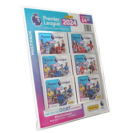 Panini - 2023/24 Premier League Football (Soccer) Sticker Collection - Multipack - The Card Vault