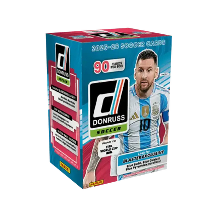 2025/26 Panini Donruss Road to World Cup NPP Blaster Box with Blue parallels