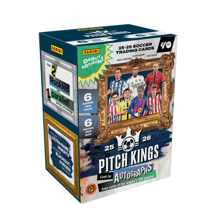 Panini 2025/26 Pitch Kings Football Soccer International Blaster Box