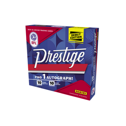 Panini - 2025/26 Prestige EFL Football (Soccer) - Hobby Preferred Box