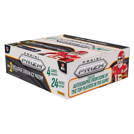 2025 Panini Prizm NFL Retail Box, 24 packs of 4 cards
