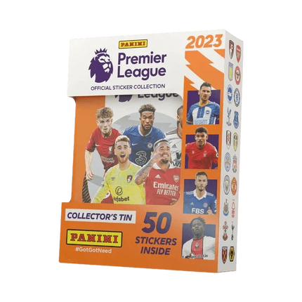 Panini Premier League Official Sticker Collection 2023 - Pocket Tin - The Card Vault