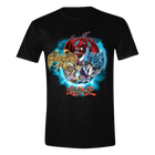 PCMerch - Yu-Gi-Oh! - Group Shot Blue Vortex T-Shirt - The Card Vault