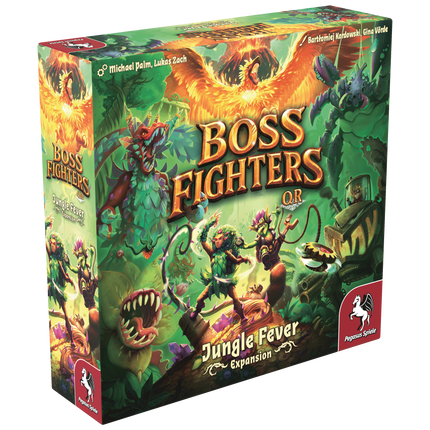 Boss Fighters QR Jungle Fever English expansion box