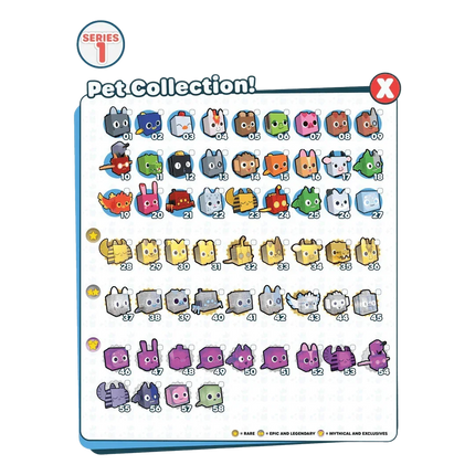 Pet Simulator X Mystery Pets - Mystery Pack (Series 1) - The Card Vault