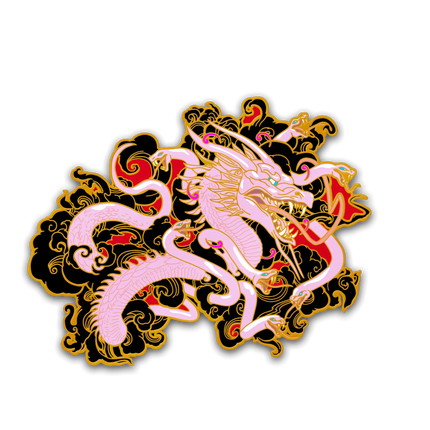 Pinfinity: Kamigawa: Neon Dynasty - XL AR Pin & Lanyard Set (Limited Edition) - The Card Vault