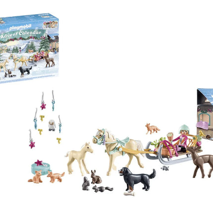 Playmobil - Christmas Sleigh Ride - Advent Calendar - The Card Vault