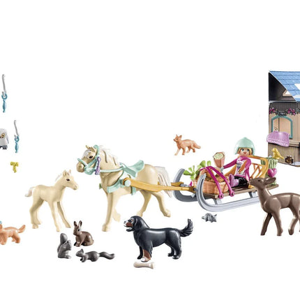 Playmobil - Christmas Sleigh Ride - Advent Calendar - The Card Vault