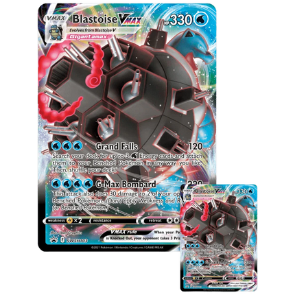 Pokemon TCG: Blastoise VMAX Battle Box - The Card Vault