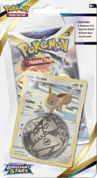 Pokemon TCG: Brilliant Stars Checklane Blister Pack - Eevee/Flapple - The Card Vault
