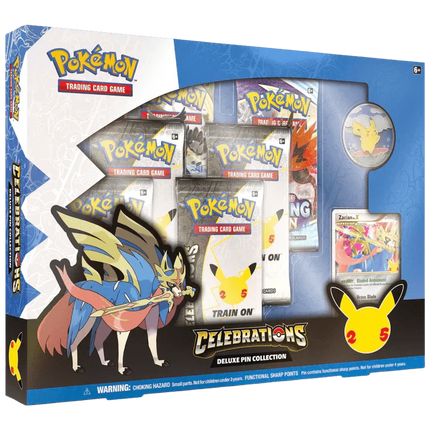 Pokemon TCG: Celebrations Collection Box - Deluxe Pin Box - The Card Vault