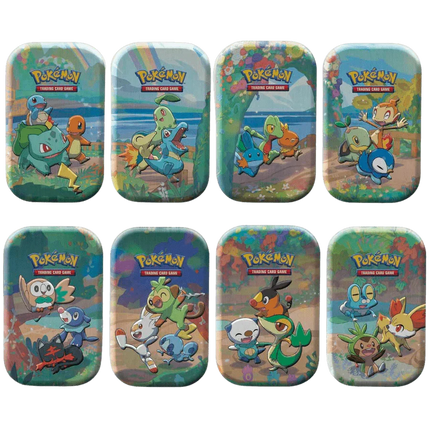 Pokemon TCG: Celebrations Mini Tin - Turtwig, Chimchar & Piplup - The Card Vault