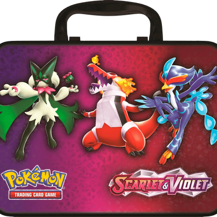 Pokemon TCG: Collector Chest (Autumn 2023) - Charizard, Meowscarada, Skeledirge, and Quaquaval - The Card Vault
