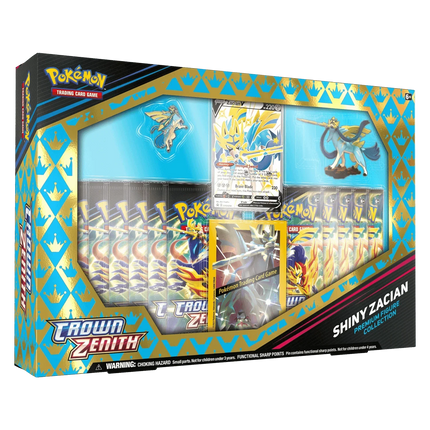 Pokemon TCG: Crown Zenith Premium Figure Collection - Zacian V - The Card Vault