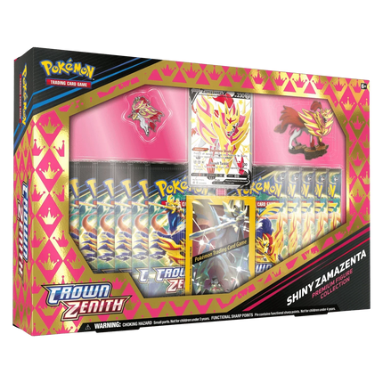 Pokemon TCG: Crown Zenith Premium Figure Collection - Zamazenta V - The Card Vault