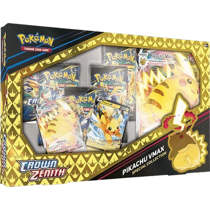 Pokemon TCG: Crown Zenith Special Collection Box - Pikachu VMAX - The Card Vault