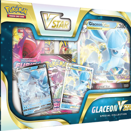 Pokemon TCG: Glaceon VSTAR Special Collection Box - The Card Vault