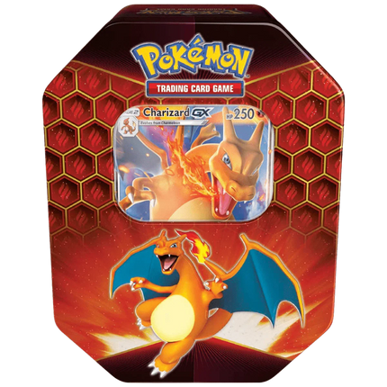 Pokemon TCG: Hidden Fates Tin - Charizard GX - The Card Vault
