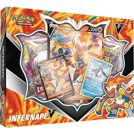 Pokemon TCG: Infernape V Collection Box - The Card Vault