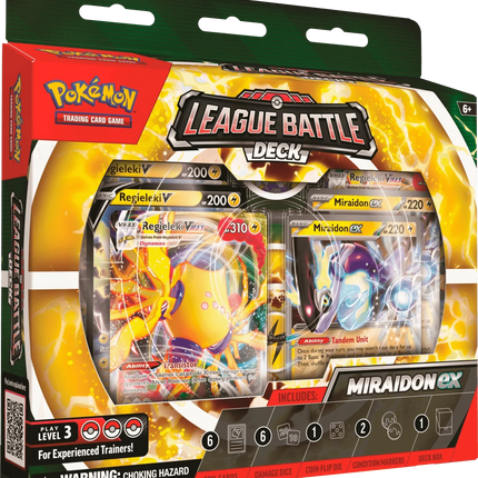 Pokemon TCG: League Battle Decks - Miraidon ex - The Card Vault
