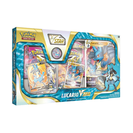 Pokemon TCG: Lucario VSTAR Special Collection Box - The Card Vault
