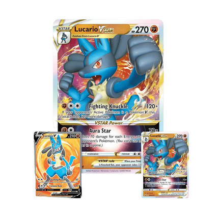 Pokemon TCG: Lucario VSTAR Special Collection Box - The Card Vault