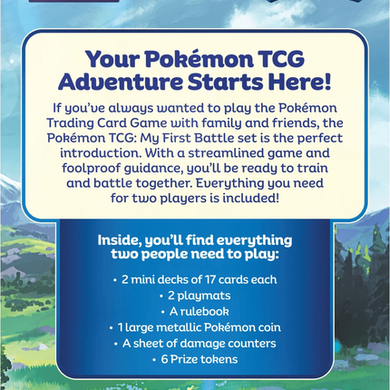 Pokemon TCG - My First Battle - Bulbasaur vs Pikachu - The Card Vault