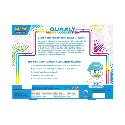 Pokemon TCG: Paldea Collection Box - Quaxly - The Card Vault