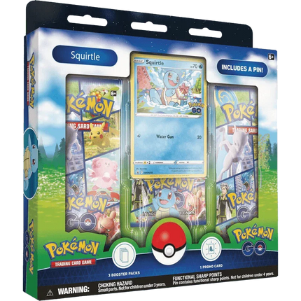 Pokemon TCG: Pokémon GO Pin Collection - Squirtle - The Card Vault