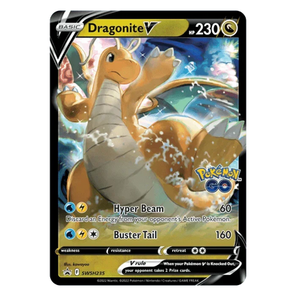 Pokemon TCG: Pokémon GO Premier Deck Holder Collection - Dragonite VSTAR - The Card Vault