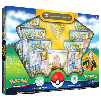 Pokemon TCG: Pokémon GO Special Collection Box - Team Instinct - The Card Vault