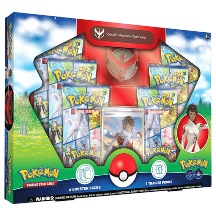 Pokemon TCG: Pokémon GO Special Collection Box - Team Valor - The Card Vault
