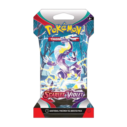 Pokemon TCG - Scarlet & Violet Base Set - Sleeved Booster Pack - The Card Vault