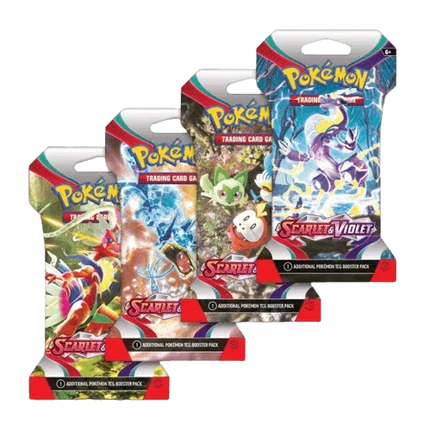 Pokemon TCG - Scarlet & Violet Base Set - Sleeved Booster Pack - The Card Vault
