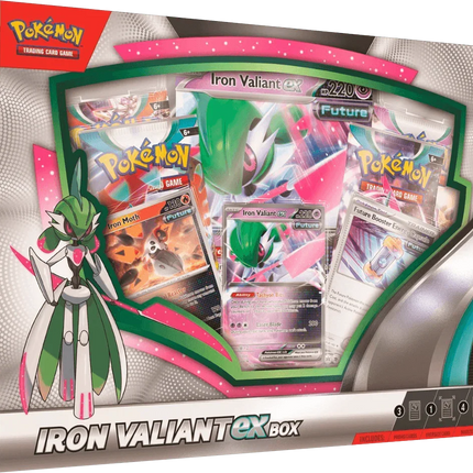 Pokemon TCG - Scarlet & Violet - Iron Valiant ex Collection Box - The Card Vault