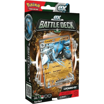 Pokemon TCG - Scarlet & Violet - Lucario Ex Battle Deck - The Card Vault