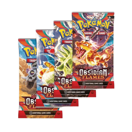 Pokemon TCG - Scarlet & Violet - Obsidian Flames Booster Pack - The Card Vault